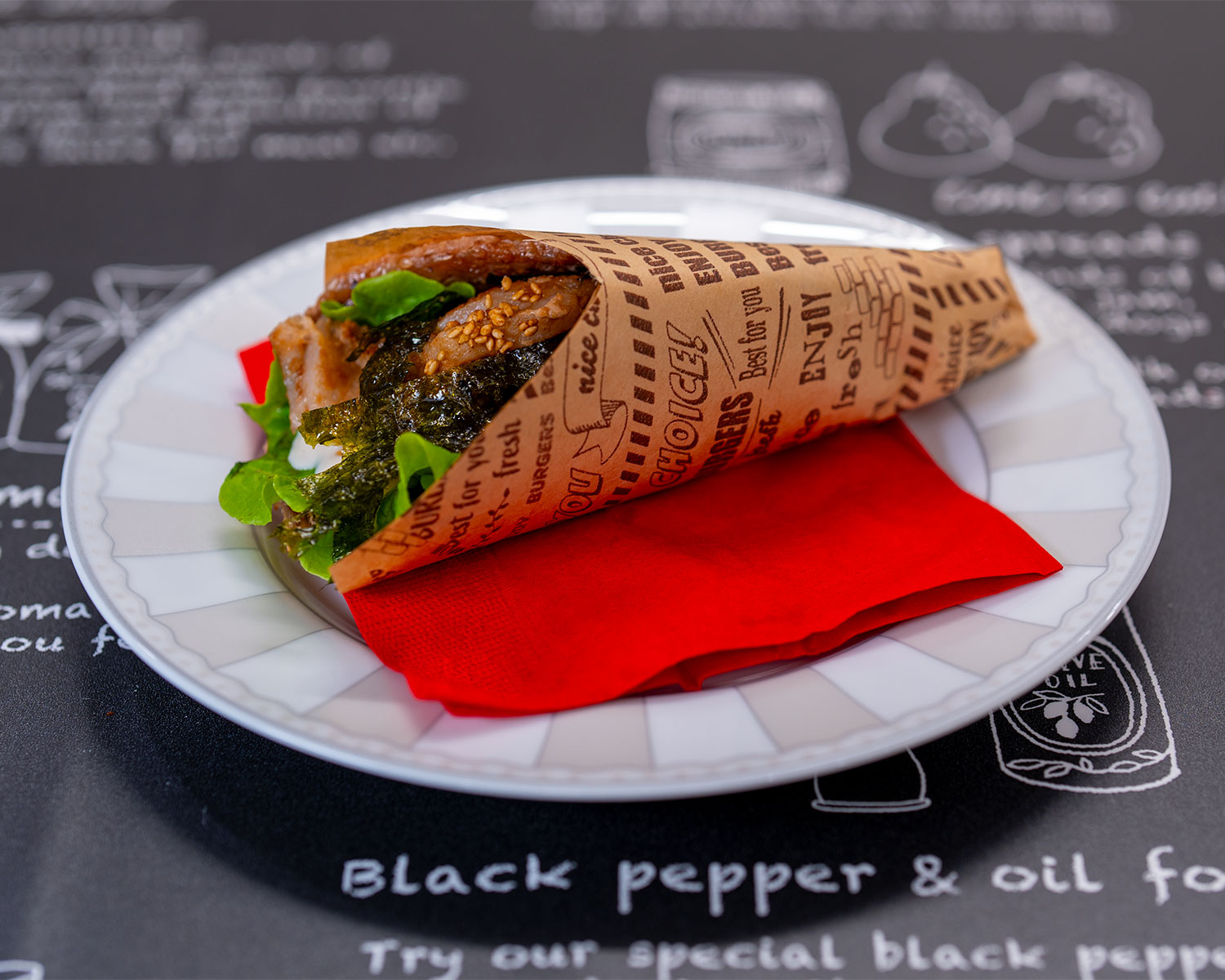 あちゃまおい生姜焼き